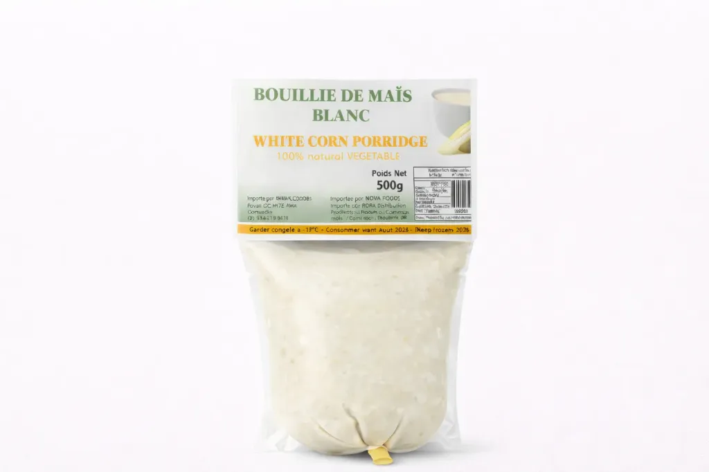 Bouillie de maïs blanc