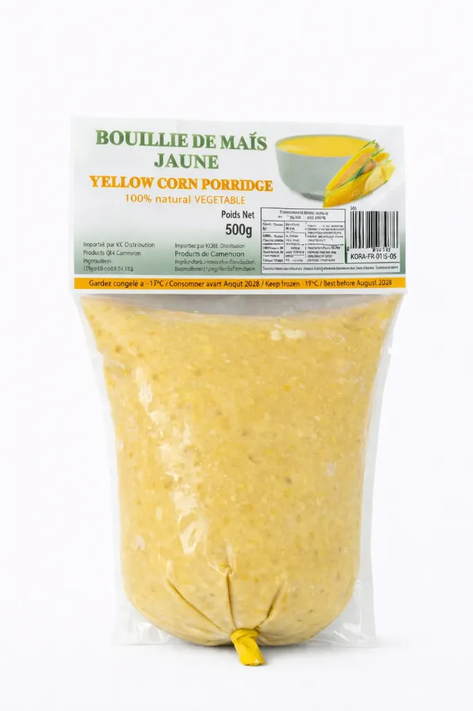 Bouillie de maïs jaune